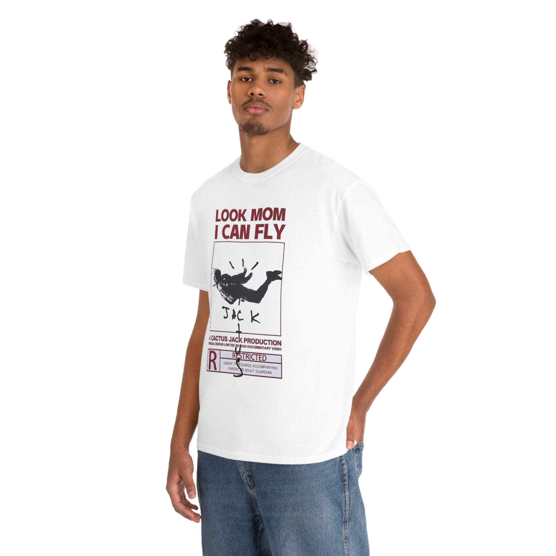 Travis Scott Crooked Cactus Jack White T-shirt – NorthIcon Apparel