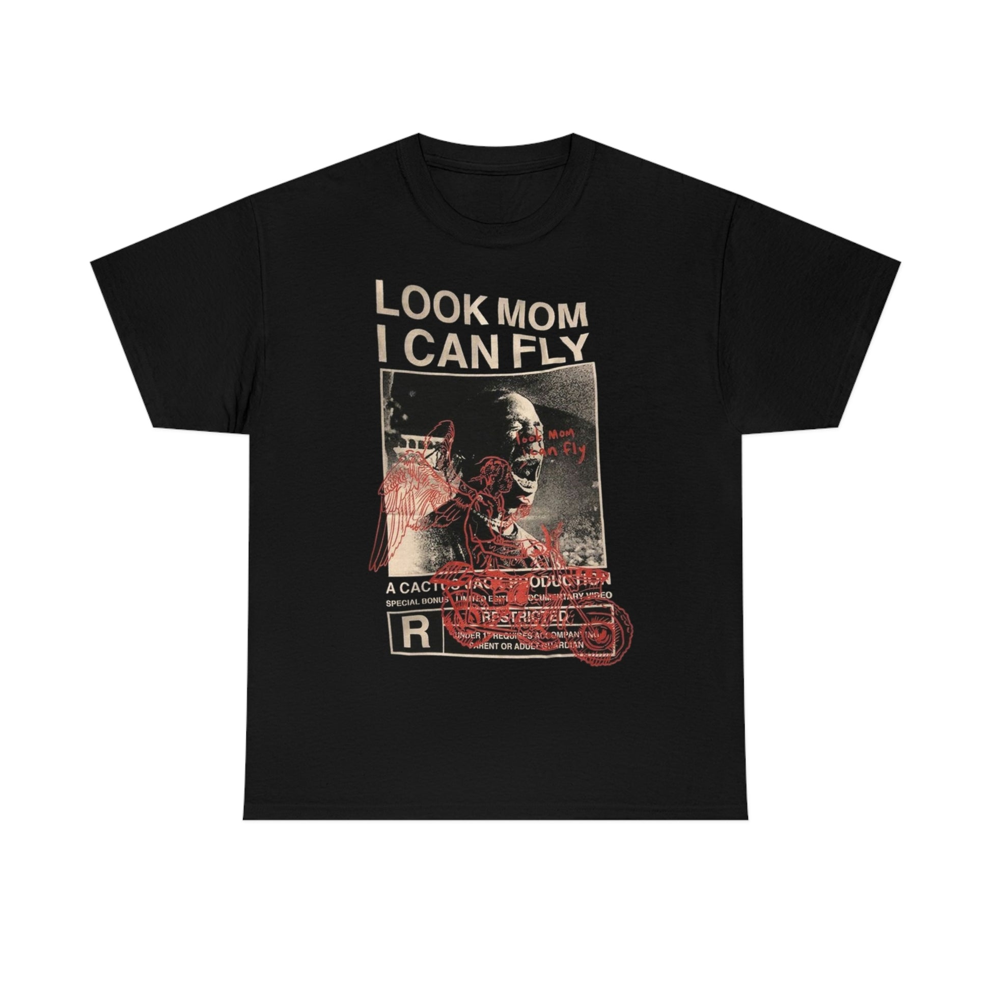Travis Scott Look Mom I Can Fly Black T-shirt – NorthIcon Apparel